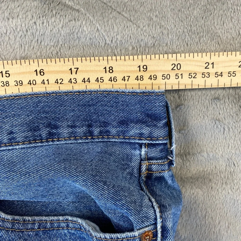 Levi's 505 Jeans Mens 40x30 Blue‎ Regular Fit Straight Leg Medium Wash Denim